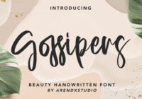 Gossipers Font - Featured Image