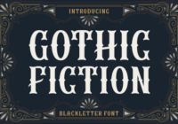Gothic Fiction Font - Featured Image