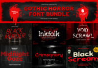 Gothic Horror Bundle Font - Featured Image