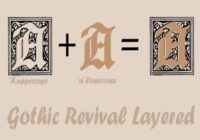 Gothic Revival Layered Font - Featured Image