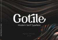 Gotile Font - Featured Image