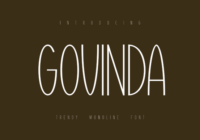 Govinda Font - Featured Image