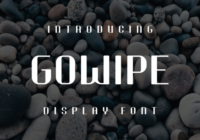 Gowipe Font - Featured Image