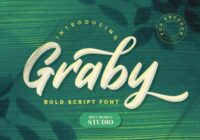 Graby Script Font - Featured Image