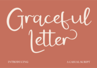 Graceful Letter Font - Featured Image