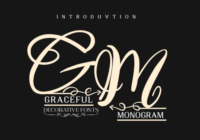 Graceful Monogram Font - Featured Image