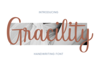 Gracility Font - Featured Image