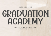 Graduation Academy Font - Featured Image