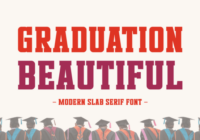 Graduation Beautiful Font - Featured Image