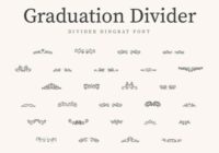 Graduation Divider Font - Featured Image