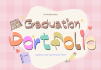 Graduation Portfolio Font - Featured Image