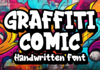 Graffiti Comic Font - Featured Image