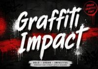 Graffiti Impact Font - Featured Image