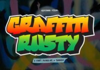 Graffiti Rusty Font - Featured Image