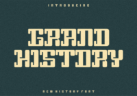 Grand History Font - Featured Image
