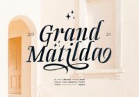 Grand Matilda Font - Featured Image