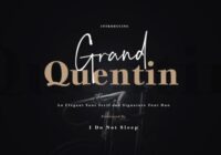 Grand Quentin Duo Font - Featured Image