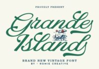 Grande Island Font - Featured Image