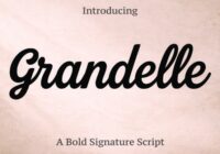 Grandelle Font - Featured Image