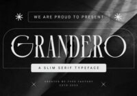 Grandero Font - Featured Image