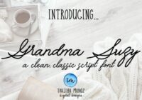 Grandma Suzy Font - Featured Image