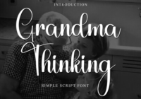 Grandma Thinking Font - Featured Image