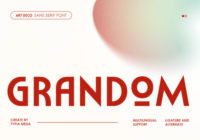 Grandom Font - Featured Image
