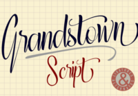 Grandstown Script Font - Featured Image