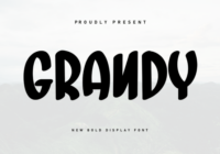 Grandy Font - Featured Image