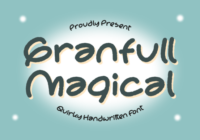 Granfull Magical Font - Featured Image
