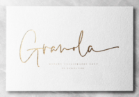 Granola Font - Featured Image