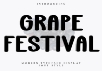 Grape Festival Font - Featured Image