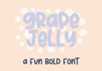 Grape Jelly Font - Featured Image