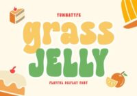 Grass Jelly Font - Featured Image