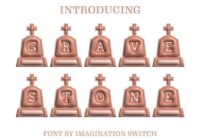 Gravestone Inflated Font - Featured Image