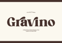 Gravino Font - Featured Image