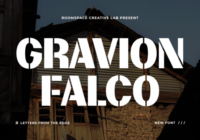 Gravion Falco Font - Featured Image