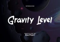 Gravity Level Font - Featured Image