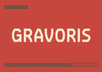 Gravoris Font - Featured Image