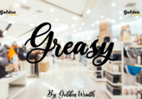 Greasy Font - Featured Image
