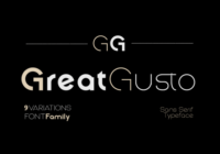 Great Gusto Font - Featured Image