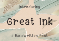 Great Ink Font - Featured Image