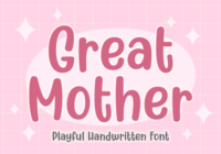 Great Mother Font - Featured Image