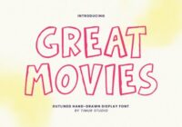 Great Movies Font - Featured Image