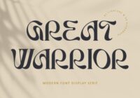 Great Warrior Font - Featured Image