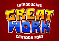 Great Work Font - Featured Image