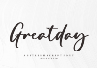 Greatday Font - Featured Image