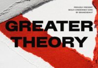 Greater Theory Font - Featured Image