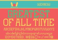 Greatest of All Time Font - Featured Image