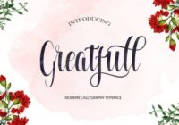 Greatfull Font - Featured Image